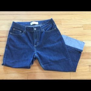 Merona Cropped Cuffed Jeans